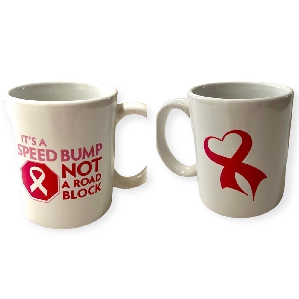 Cherish Ceramic Mug Breast Cancer Awareness  12 oz